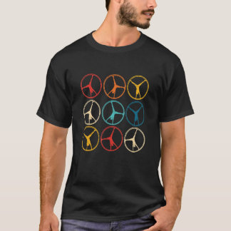 Gymnastikrad Gymnastik Athlete Gymnast Cheerl T-Shirt