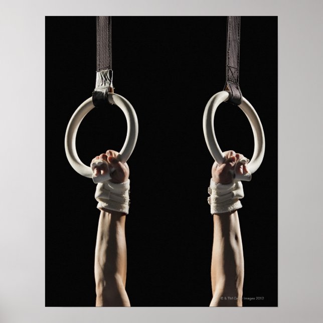Gymnastikschwingen aus Ringen 2 Poster (Vorne)