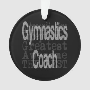 Gymnastiktrainer Ornament