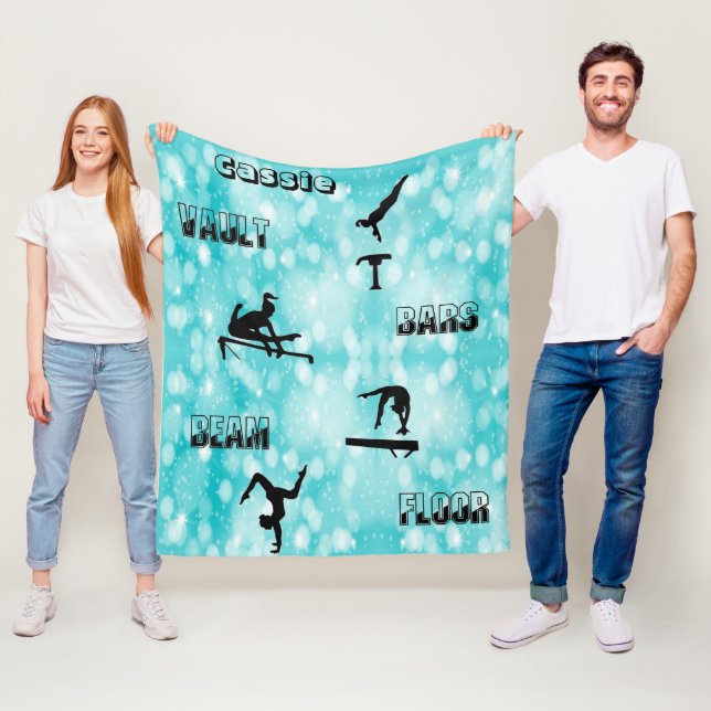GymnastikVault, Bars, Bauch, Fußbodenbelag Fleece  (Beispiel)