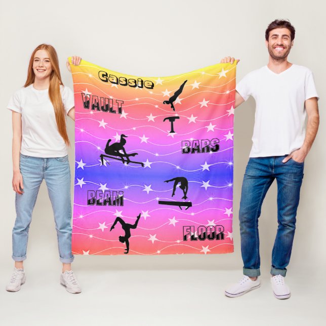 GymnastikVault, Bars, Bauch, Fußbodenbelag Fleece  (Beispiel)