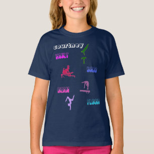 GymnastikVault, Bars, Schaum, Boden T-Shirt