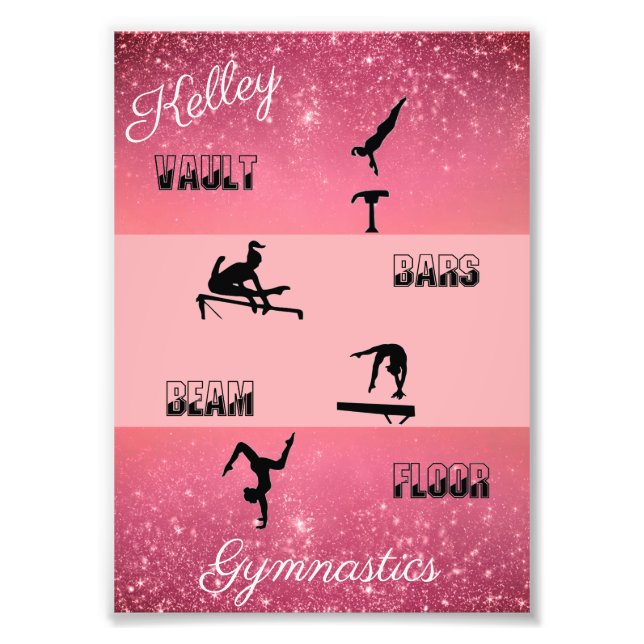 GymnastikVault, Bars, Schaum, Fußboden Fotodruck (Vorne)