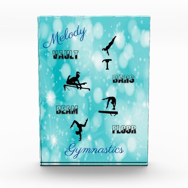 GymnastikVault, Bars, Schaum, Fußboden nach Maß Fotoblock (Vorderseite)