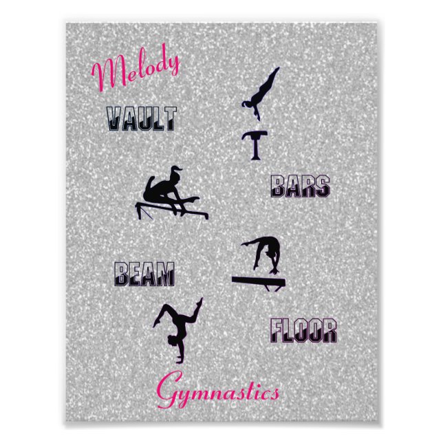 GymnastikVault, Bars, Schaum, Fußbodenpuzzle Fotodruck (Vorne)