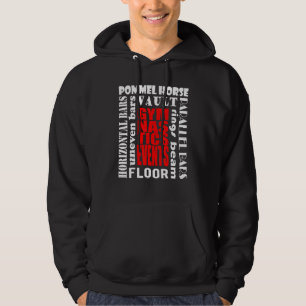 Gymnastikveranstaltungen Sport am internationalen  Hoodie