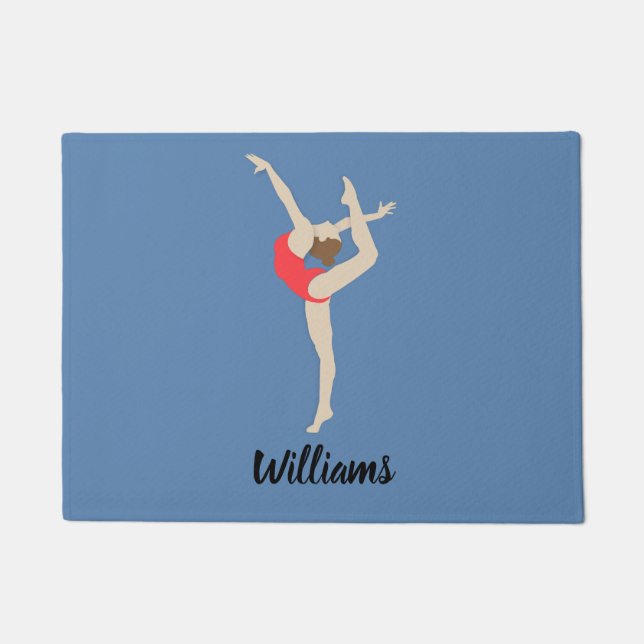 Gymnastin Fußmatte (Vorderseite)