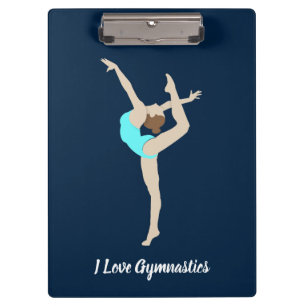Gymnastin Klemmbrett