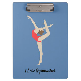 Gymnastin Klemmbrett