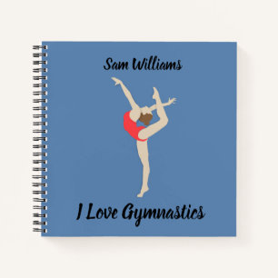 Gymnastin Notizbuch