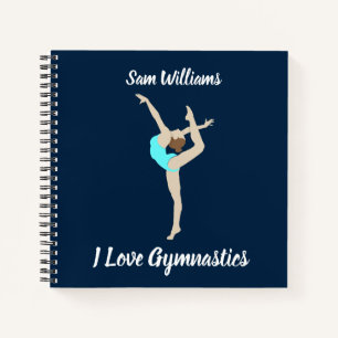 Gymnastin Notizbuch
