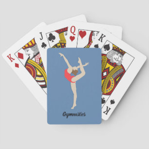 Gymnastin Spielkarten