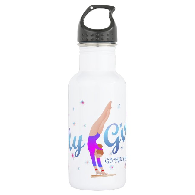 Gymnastique - Bouteille d'eau pour filles volantes (Devant)