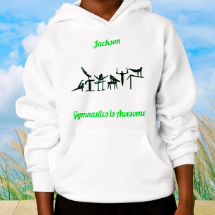 Gymnastique du garçon - Gymnastique est un Sweat -