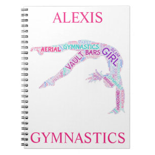 Gymnastique Mot Art Carnet Spiral