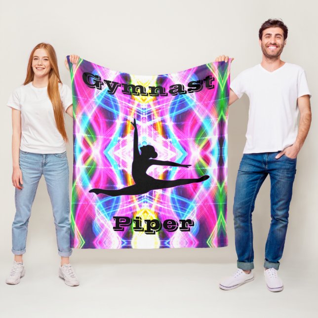 Gymnastique personnalisée Couverture polaire (En situation)