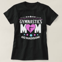 Gymnastique personnalisée Maman T-shirt