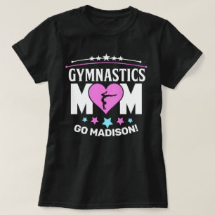 Gymnastique personnalisée Maman T-shirt