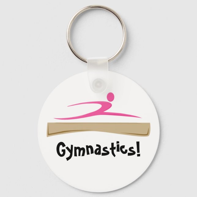 Gymnastique ! Porte-clés (Recto)