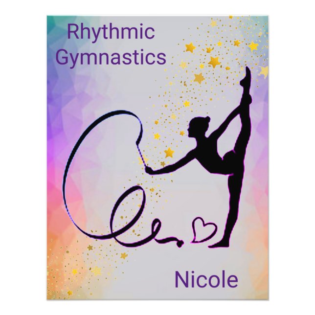 Gymnastique rythmique agrandissement photo (Devant)