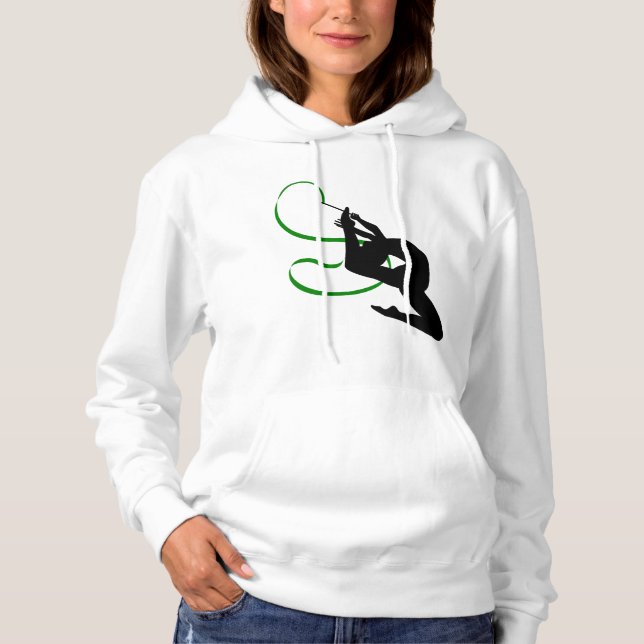Gymnastique rythmique Sweat - shirt à capuche femm (Devant)