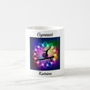 Gymnastique Solde de Gymnaste poutre Mug personnal
