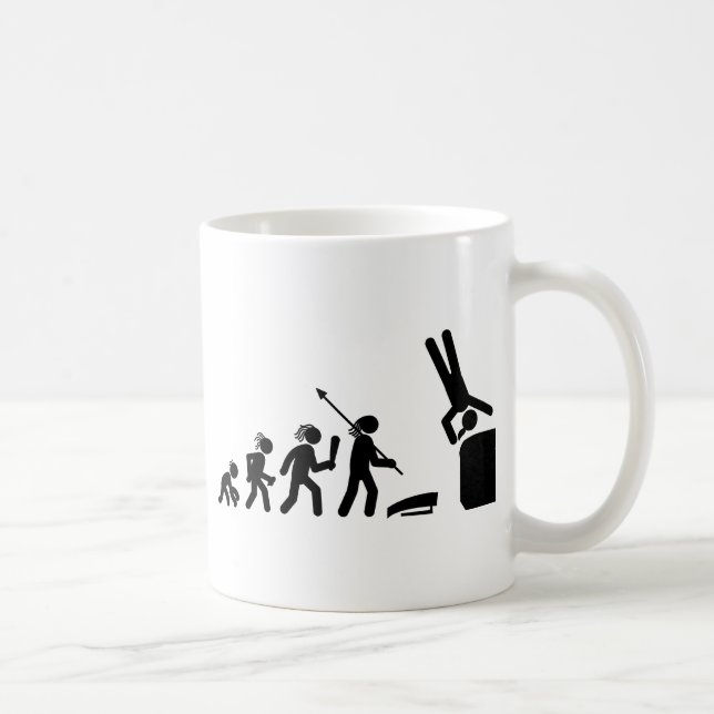 Gymnastisch - Wölbung Kaffeetasse (Rechts)