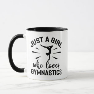 GYMNASTISCHE LOVER TASSE   NUR EIN MÄDCHEN, DAS LI