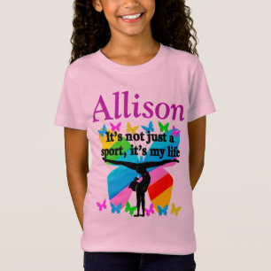 GYMNAST'S ZIELE UND TRÄUME PERSONALISIERT SHIRT