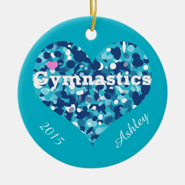 Gymnastverzierung Keramikornament (Vorne)