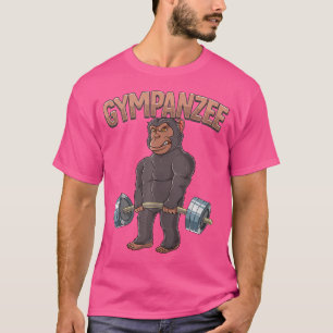 Gympanzee Chimpanzee Gym Bodybuilding T-Shirt