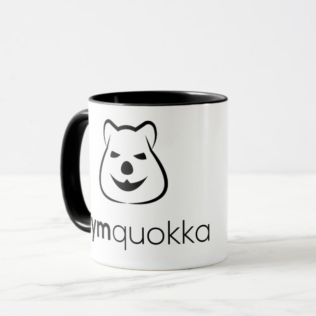 Gymquokka Motivation Tasse (Vorderseite Links)