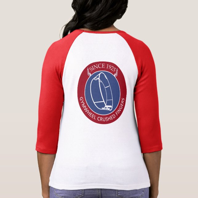Gymwheel Crushed Fingers Baseball Shirt Women (Rückseite)
