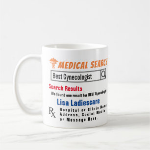 Gynäkologin Funny Search Gift Tasse
