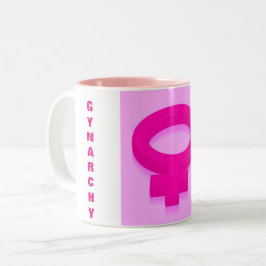 GYNARCHIE ZWEIFARBIGE TASSE