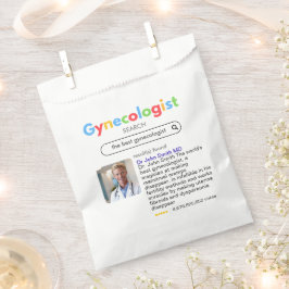 GYNECOLOGIST obstetrician doctor antistress 01 Geschenktütchen