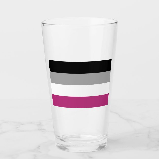 Gynephilia Pride Flag Glas (Vorderseite)
