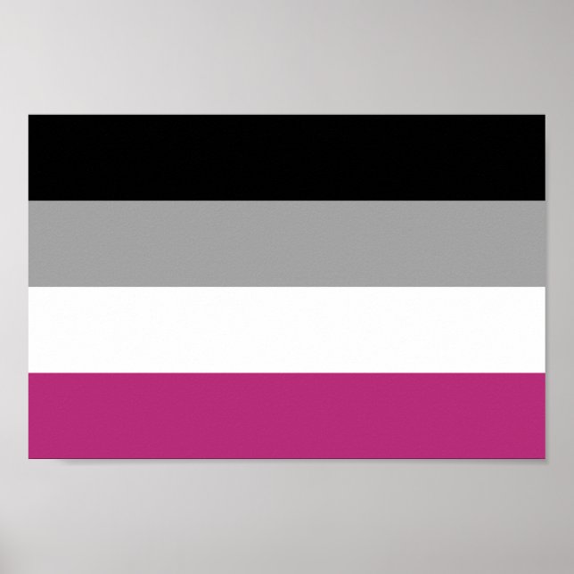 Gynephilia Pride Flag Poster (Vorne)