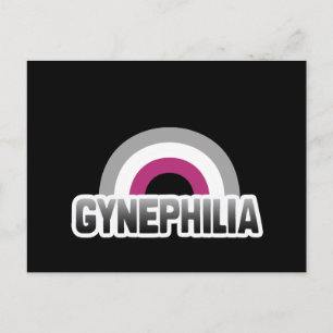 Gynephilia Pride Postkarte