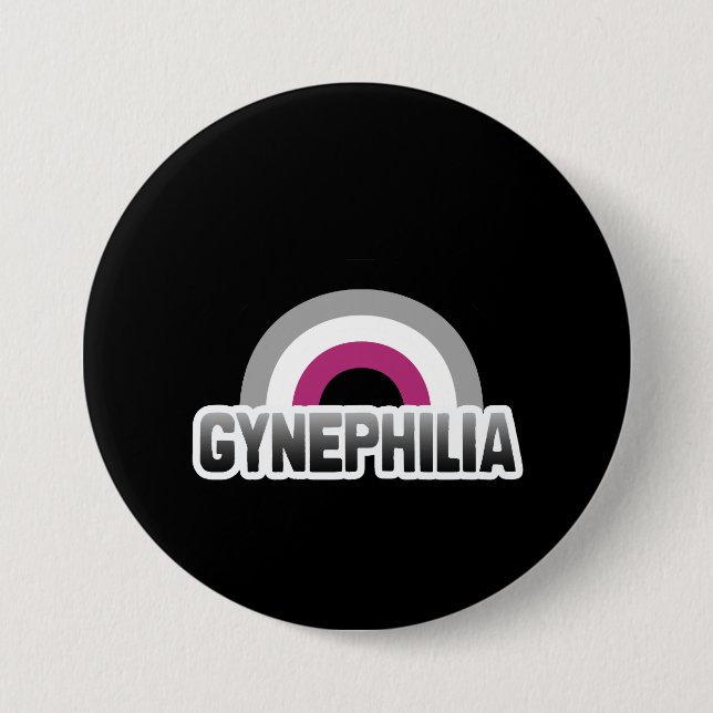 Gynephilia Stolz Button (Vorderseite)