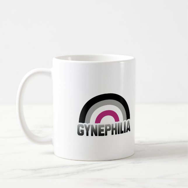 Gynephilia Stolz Kaffeetasse (Links)