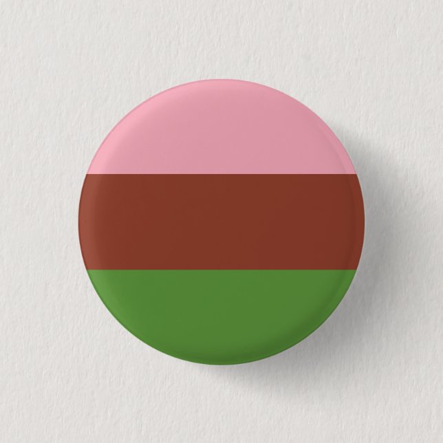 Gynosexual Pride Flag Button (Vorderseite)