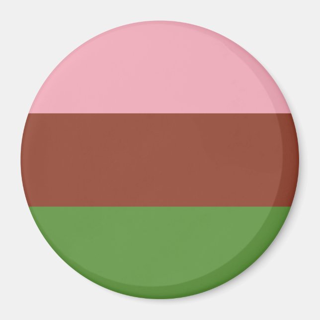 Gynosexual Pride Flag Magnet (Vorne)