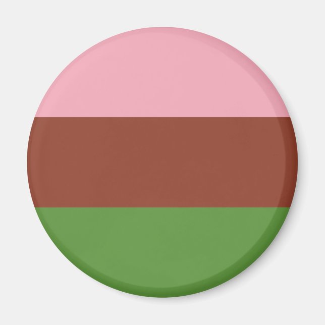 Gynosexual Pride Flag Magnet (Vorne)