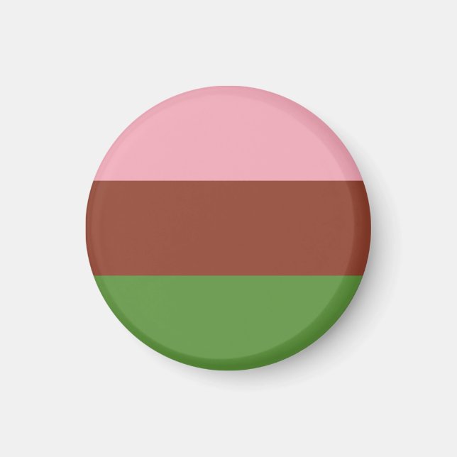 Gynosexual Pride Flag Magnet (Vorne)