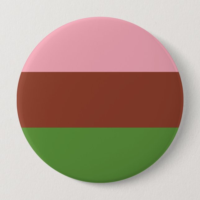 Gynosexuelle Pride-Flagge Button (Vorderseite)
