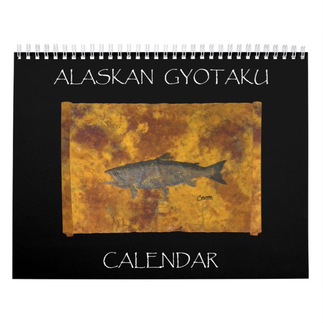 Gyotaku - Mittelkalender Kalender (Titelbild)
