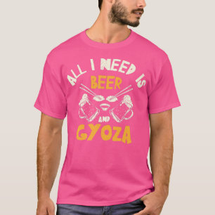 Gyoza Chinese Food Asian Wok Cooking Feinschmecker T-Shirt