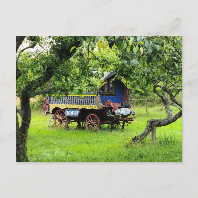 gypsy wagon postkarte (Vorderseite)