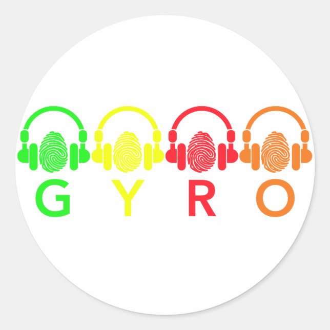 GYRO Sticker (Vorderseite)